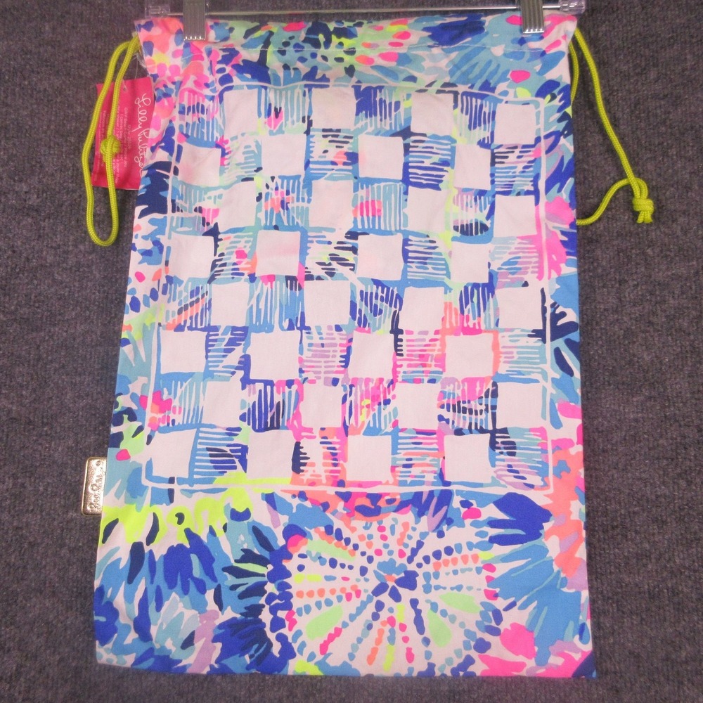 Lilly Pulitzer GWP Beach Game Canvas Board Game Set Multicolor 2017 Complete